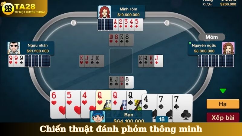 Chiến thuật đánh phỏm thông minh