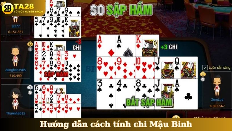 Hướng dẫn cách tính chi Mậu Binh