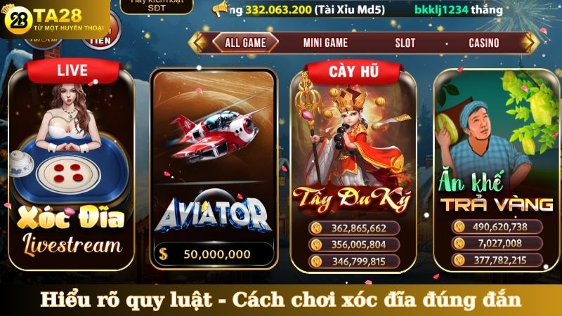 Hiểu rõ quy luật - Cách chơi xóc đĩa đúng đắn